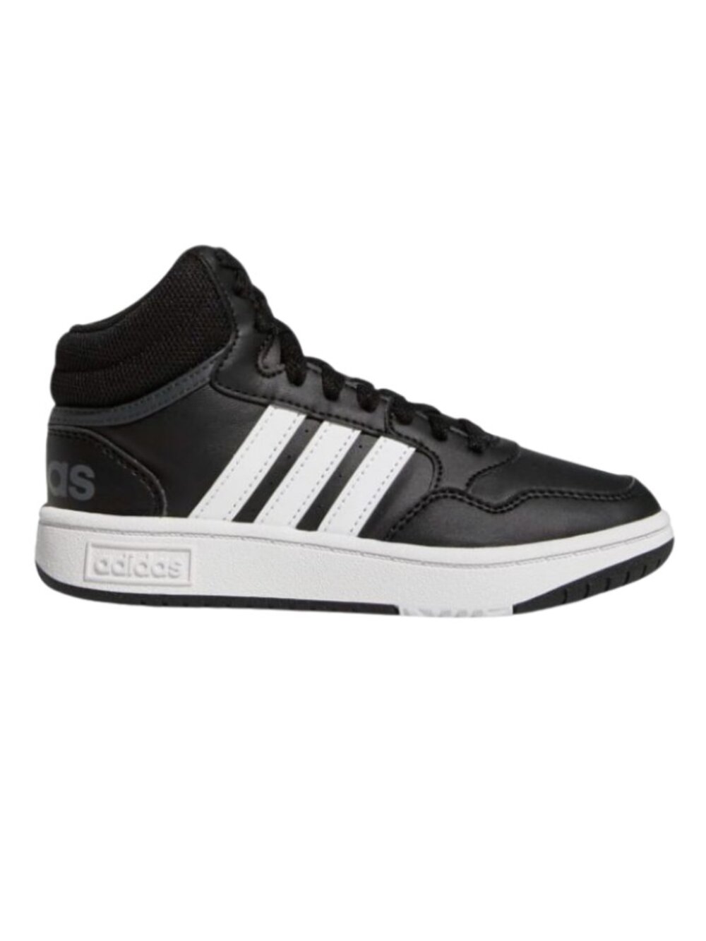 Adidas Kids Hoops Mid 3.0 K - Core Black / Cloud White - GW0402